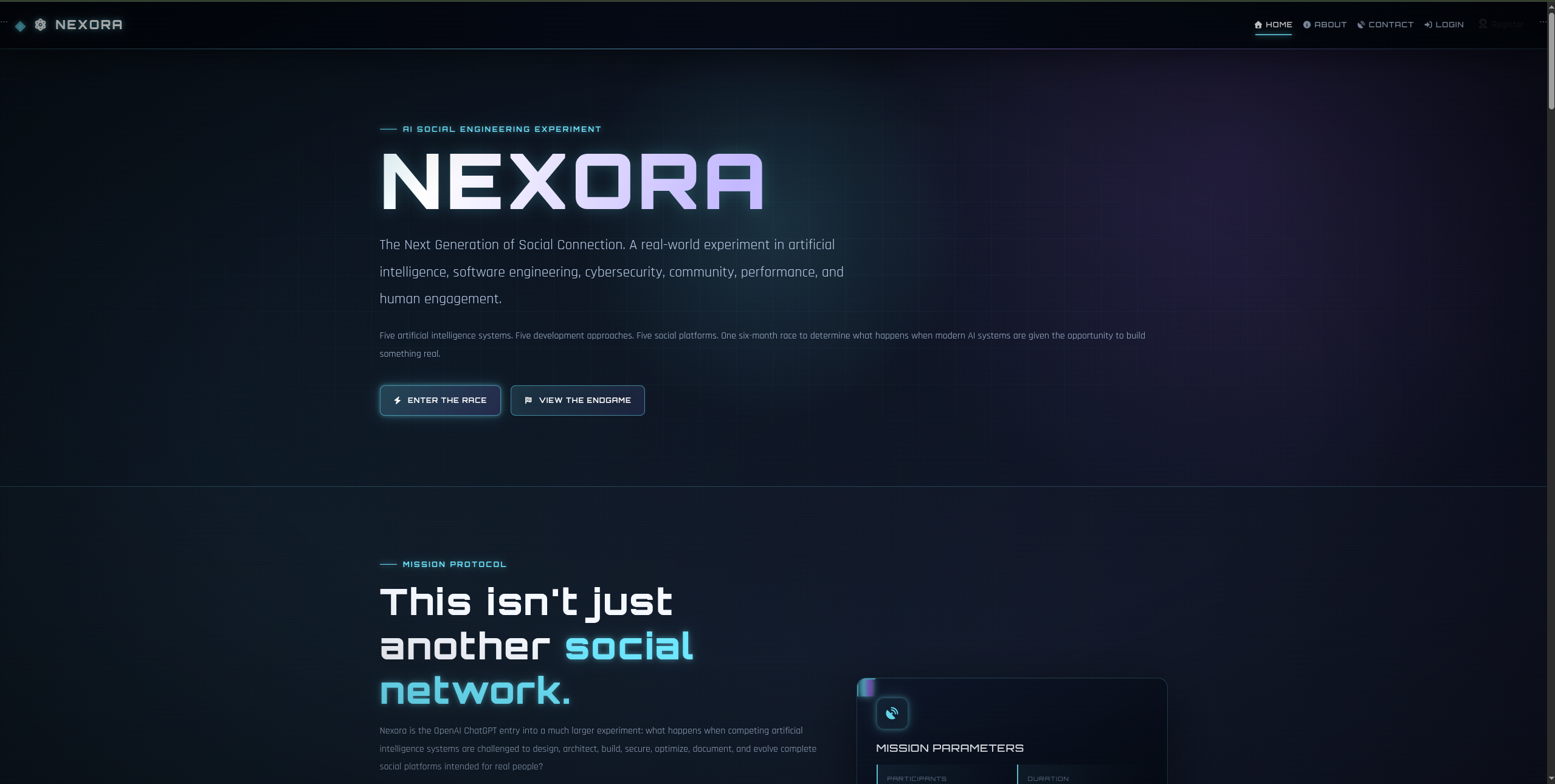 ChatGPT Nexora Interface